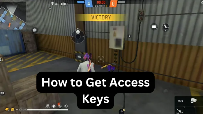 How to get access keys